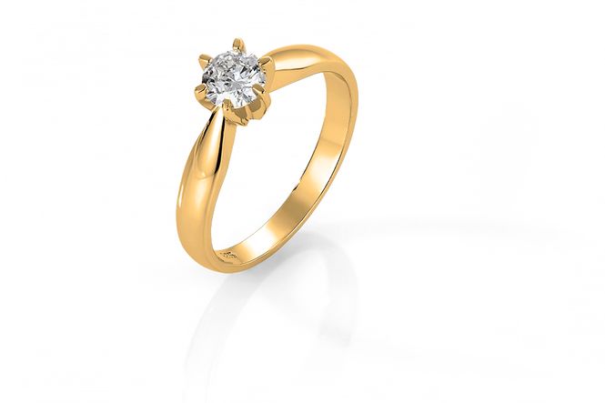 Hovedbilde Diamant ring Solitaire 0,50CT