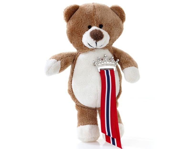 17. mai sløyfe med bamse