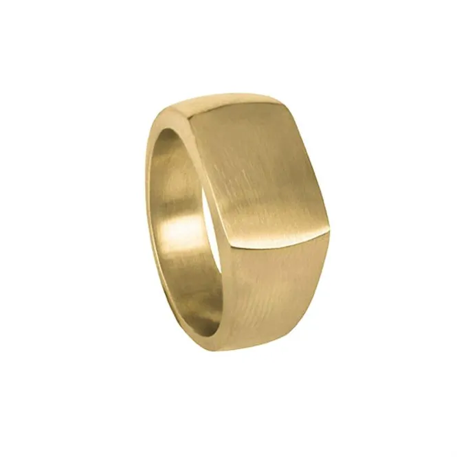 Hovedbilde Arock Tom Ring i Forgylt stål