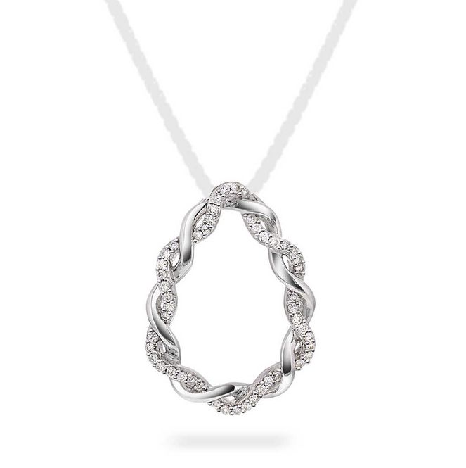 Hovedbilde NC dråpeformet diamantanheng ...