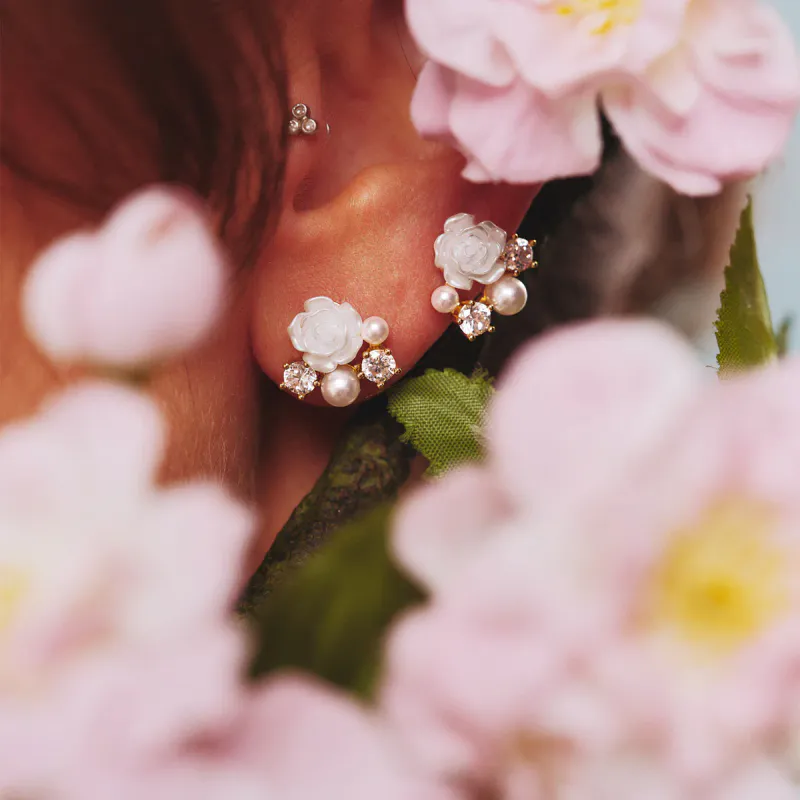 Tone Damli Rose Garden ørepynt