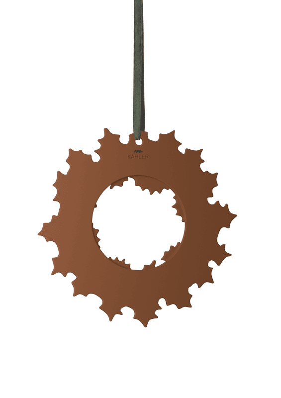 Kähler Hammershøi Julekrans håndlaget