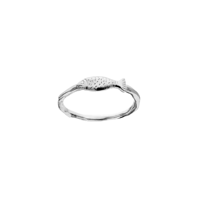 Hovedbilde Maanesten Abbey Ring sølv