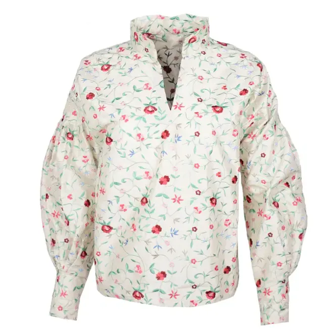 Hovedbilde Bunadskjorte Piz Sion silke, ...