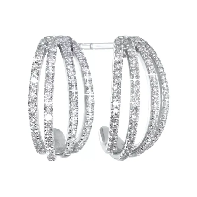 Hovedbilde Cascade diamantørepynt 0,33 ...