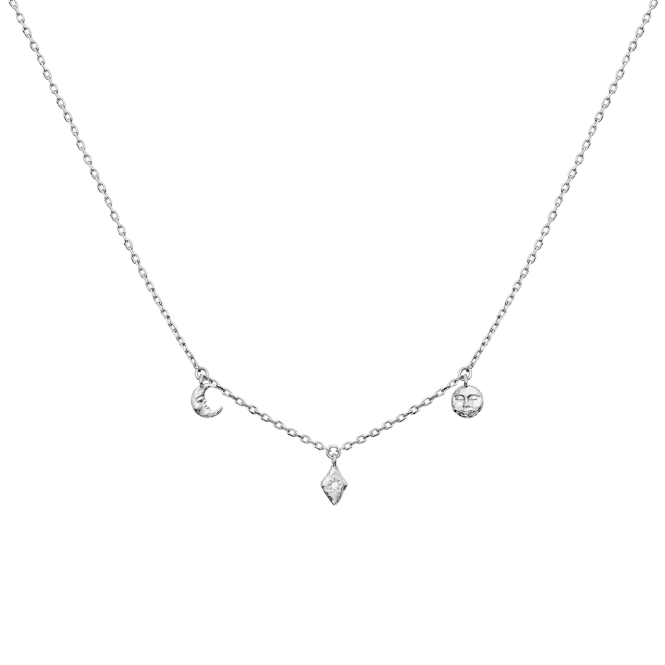 Hovedbilde Maanesten Lea smykke sølv