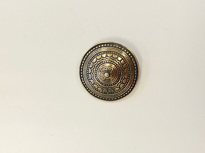 Hovedbilde Totennåla Knapp bronse