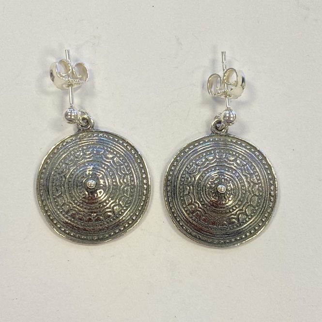 Hovedbilde Totennåla øreheng sølv