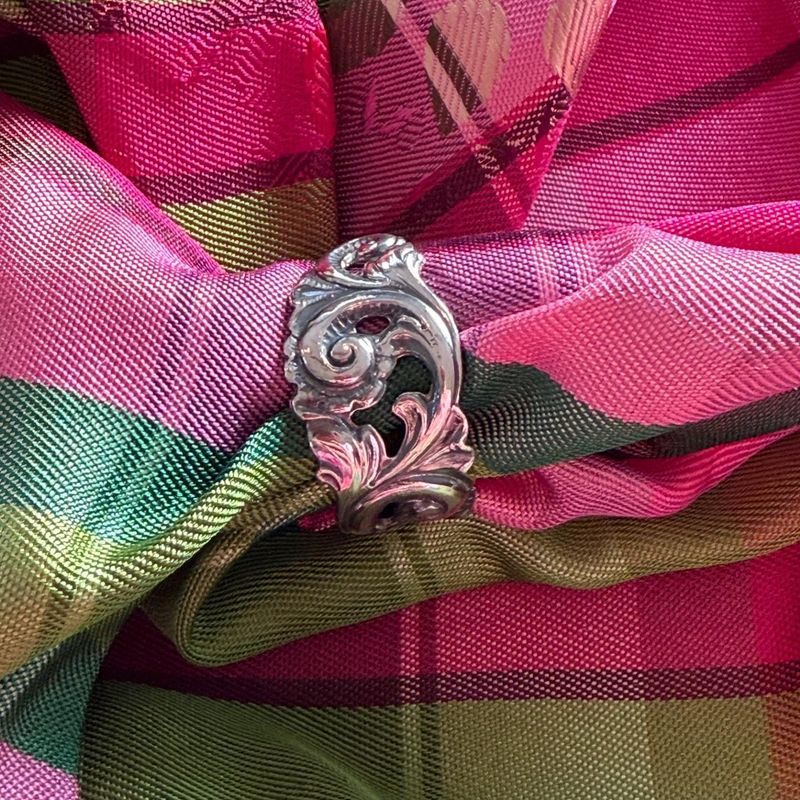 Sjalring/Skjerf-ring tele bestikk