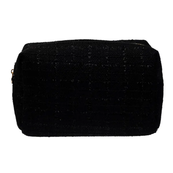 Bilde av Dark sminkeveske stor Tweed ...