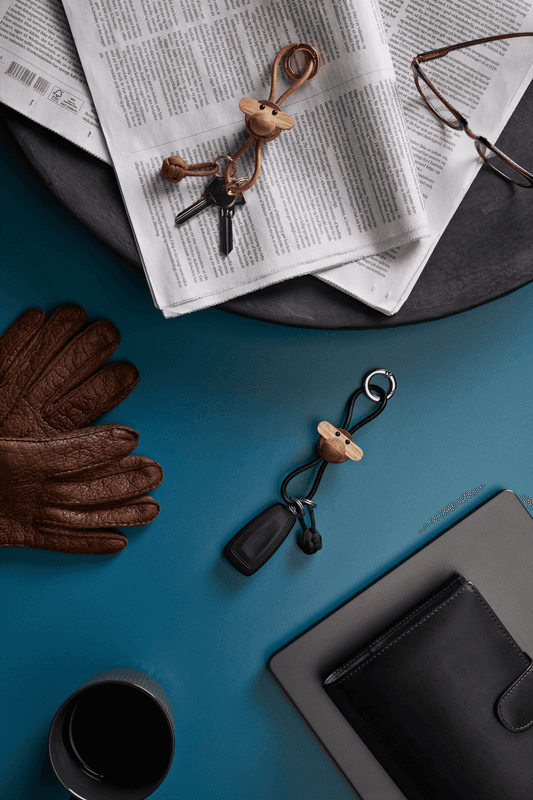 Kay Bojesen nøkkelring Ape Sølv